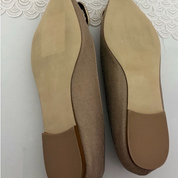 Steve Madden beige , size 8 a little sparkle ✨ - Picture 5 of 7
